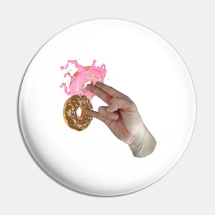 2 In The Pink 1 In The Stink T-shirt Funny Salacious Donut Pin