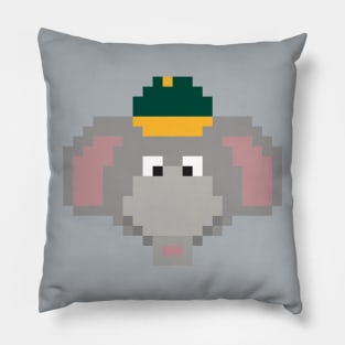 (OAK) Baseball Mascot Pillow