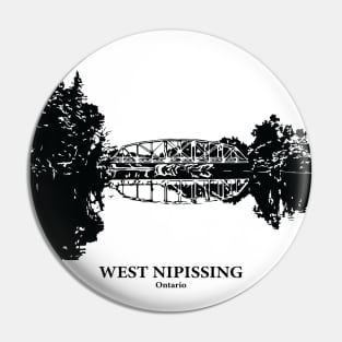 West Nipissing - Ontario Pin