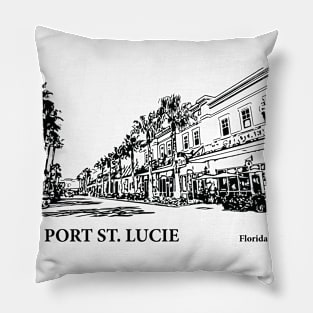 Port St. Lucie - Florida Pillow