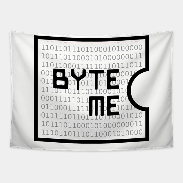 Byte Me Tapestry by Software Testing Life