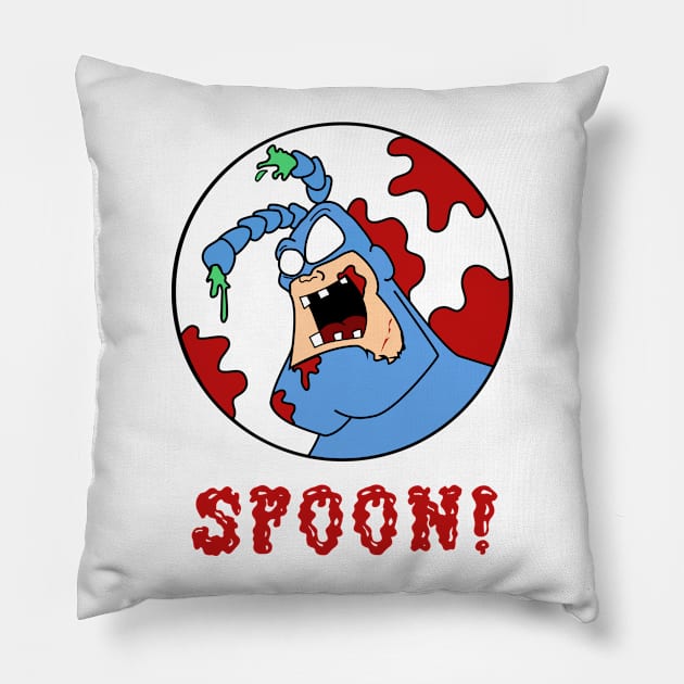 Zombie The Tick Pillow by efekitapci