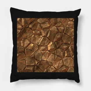 Copper rock Pillow