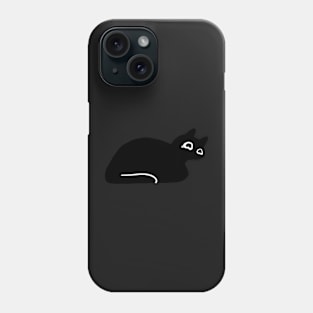 Sad cat Phone Case