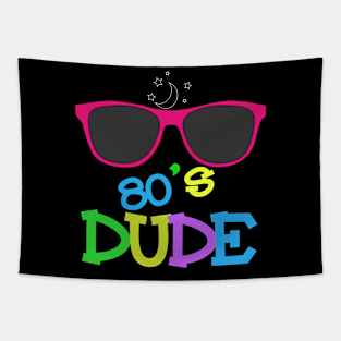 80s dude 80s birthday gift Tapestry