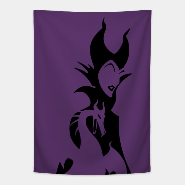 Maleficent Tapestry by Nykos