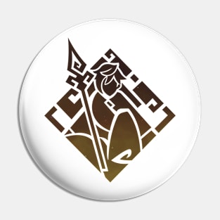 Genshin Impact Zhongli Emblem - Constellation Pin