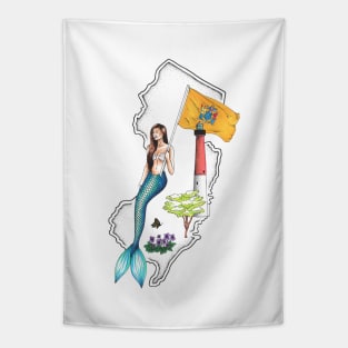 New Jersey Mermaid Tapestry