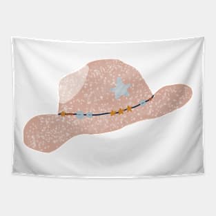 Coastal cowgirl hat Tapestry