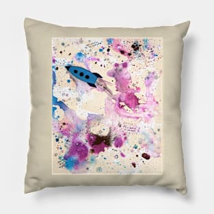 Outer Space Blast Off! Pillow