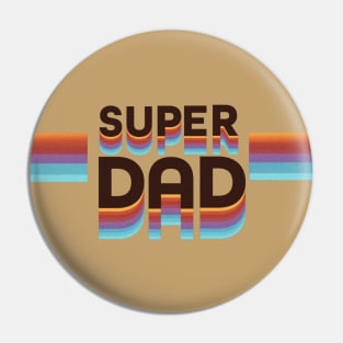 Super Dad Vintage Pin