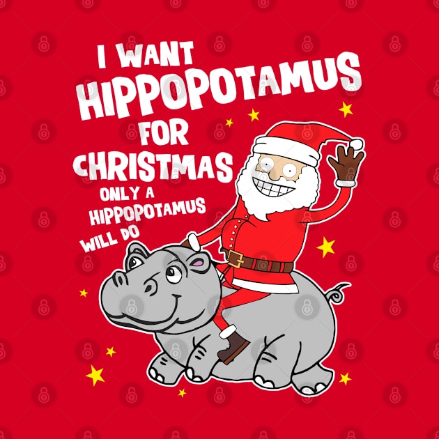 I Want a Hippopotamus For Christmas by darklordpug