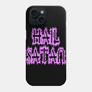Hail Satan pink Phone Case