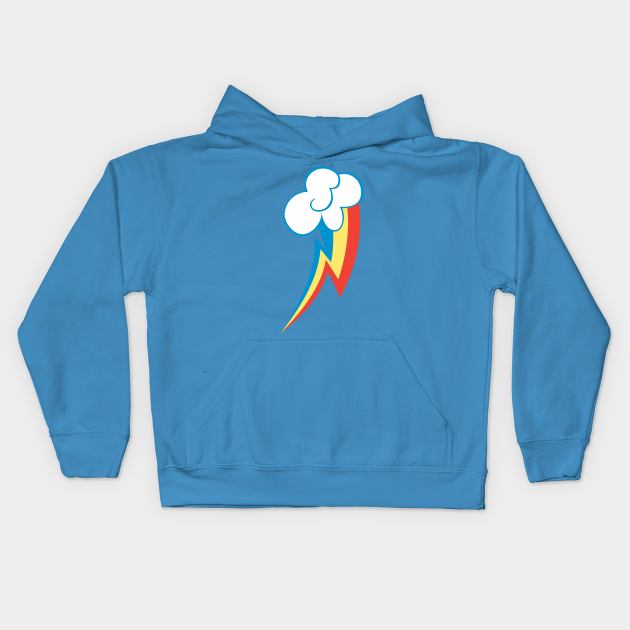 Rainbow Dash Cutie Mark Little Pony - Geek - Kids Hoodie | TeePublic