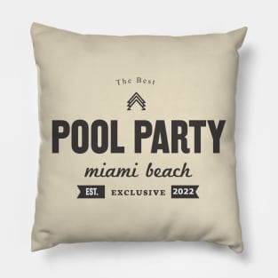 Pool Party Pillow