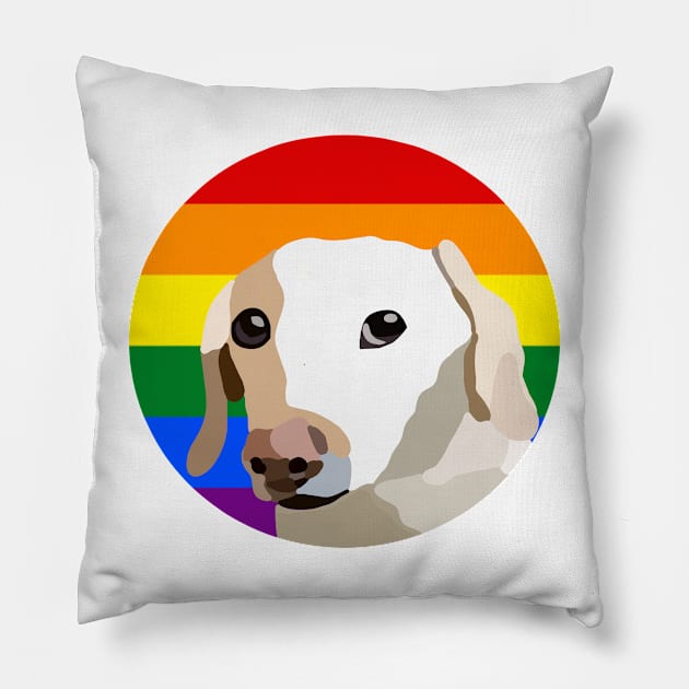 not too fond of gay people Pillow by casserolestan