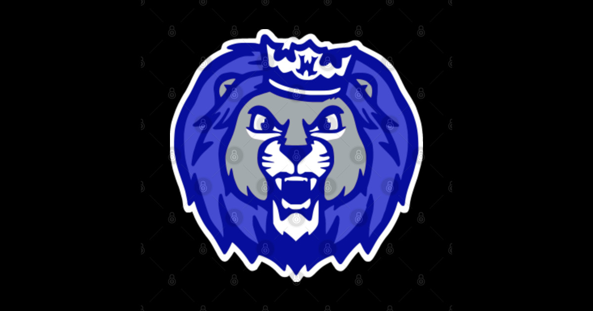 Warner Monarchs Lion Head Logo Warner Monarchs Pin TeePublic