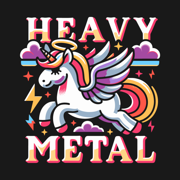 Heavy Metal Unicorn by FanArts