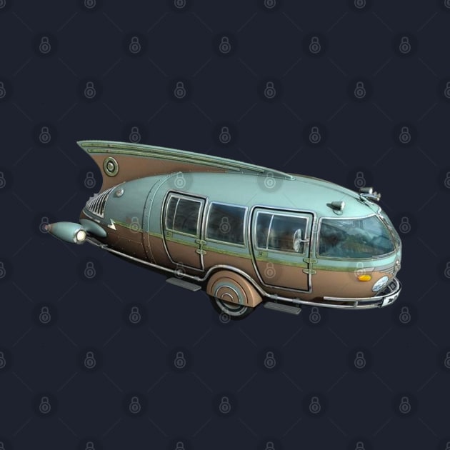 Dymaxion Camper by GeekGiftGallery