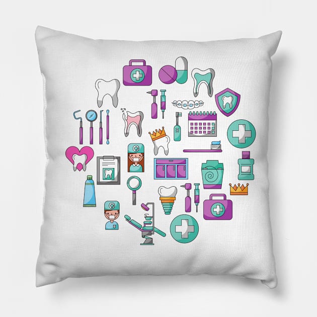 dentist Pillow by Mdath