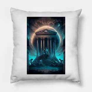 Greek Temple Pillow