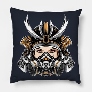 Samurai girl Pillow