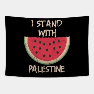 I stand with palestine Tapestry