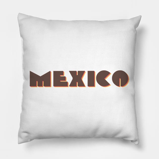 Mexico! Pillow by MysticTimeline