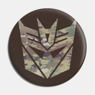 Decepticon Camo-Bonecrusher Pin