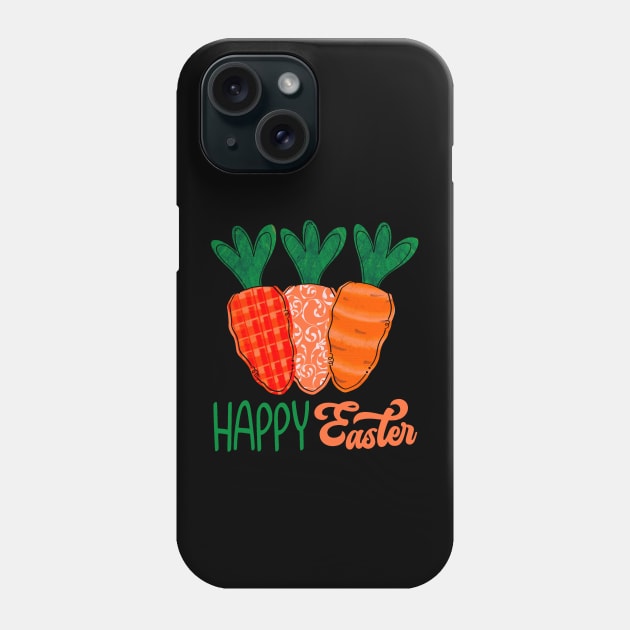 Happy Easter Carrots Phone Case by Glenn Landas Digital Art