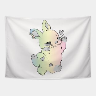 cute bunny lover Tapestry