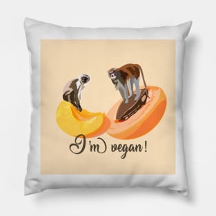 I'm Vegan Pillow