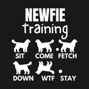 Newfoundland Training Newfie Dog Tricks T-Shirt