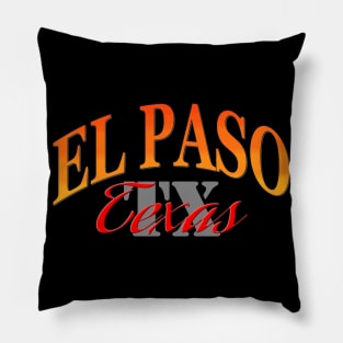 City Pride: El Paso, Texas Pillow