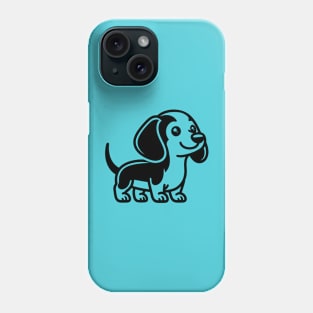 Cute Dachshund Dog Phone Case