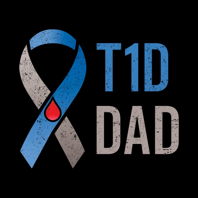 T1d Dad Type 1 Diabetes Awareness Diabetic by Eyes4