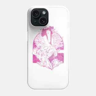 Crown Of Birds in Pink Phone Case