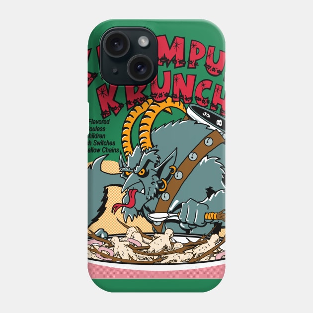 Krampus Krunch Phone Case by Tom Krohne