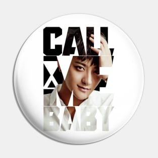 EXO Tao Call Me Baby Typography Pin