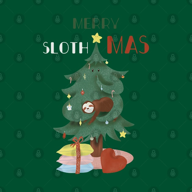 Merry slothmas by Mimie20