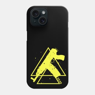 Yellow Triangles Assault rifle VZ-58 Phone Case