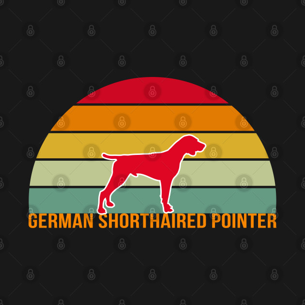 Disover German Shorthaired Pointer Vintage Silhouette - German Shorthaired Pointer - T-Shirt