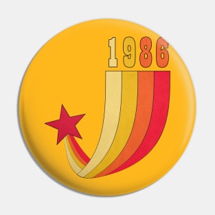 Vintage 1986 Pin