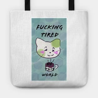 Tired Cat Tote