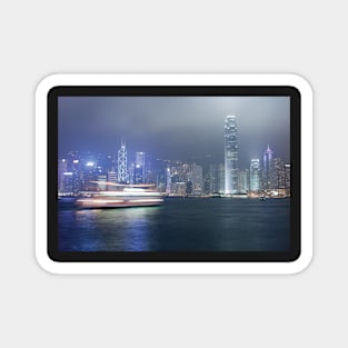 Victoria Harbour - Hong Kong Magnet