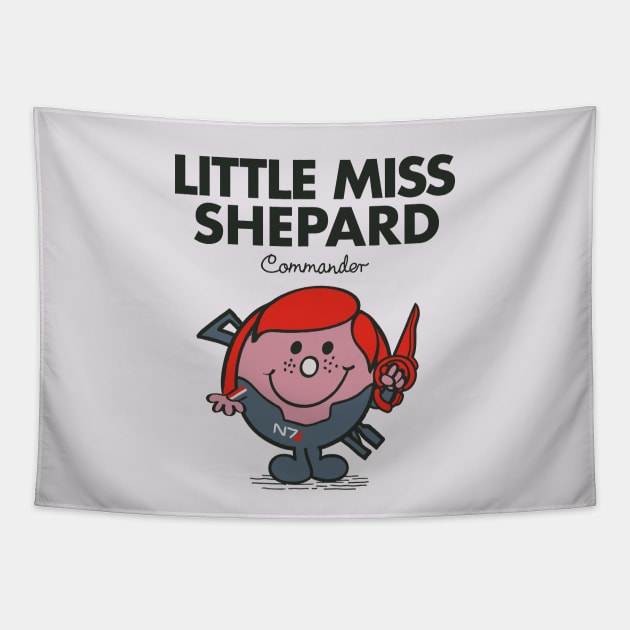 Little Miss Shepard Tapestry by HtCRU