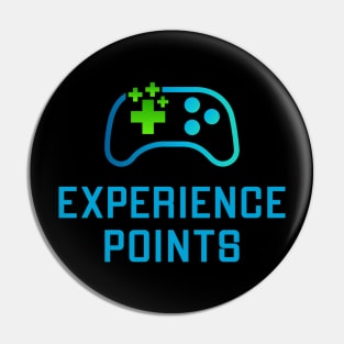 Experience Points Logo light text Pin