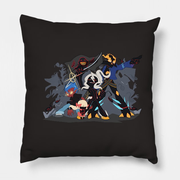 Ghost Revolution Pillow by otakostudio