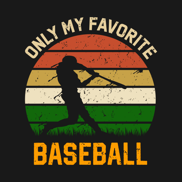 Only my favorite baseball by GameOn Gear