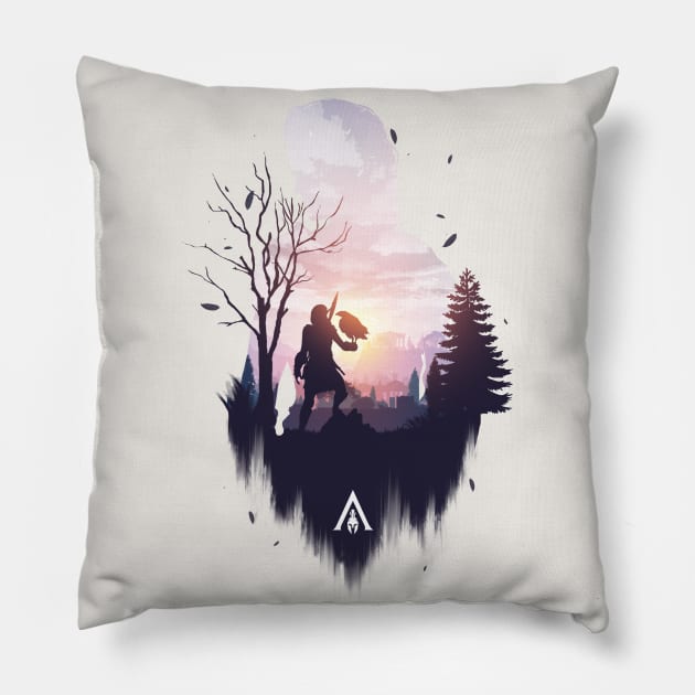 Eagle Bearer Pillow by whydesign